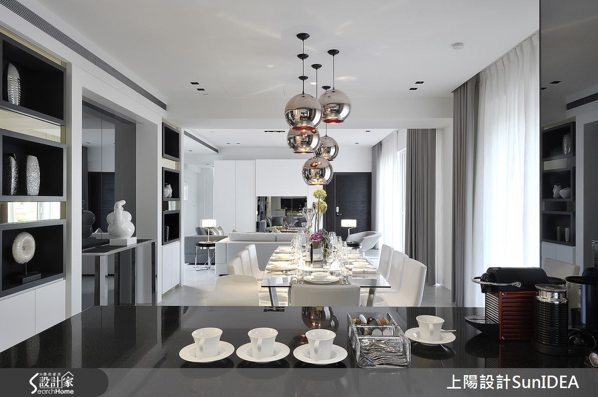 65坪新成屋(5年以下)＿現代風餐廳吧檯案例圖片＿上陽設計＿上陽_26之8