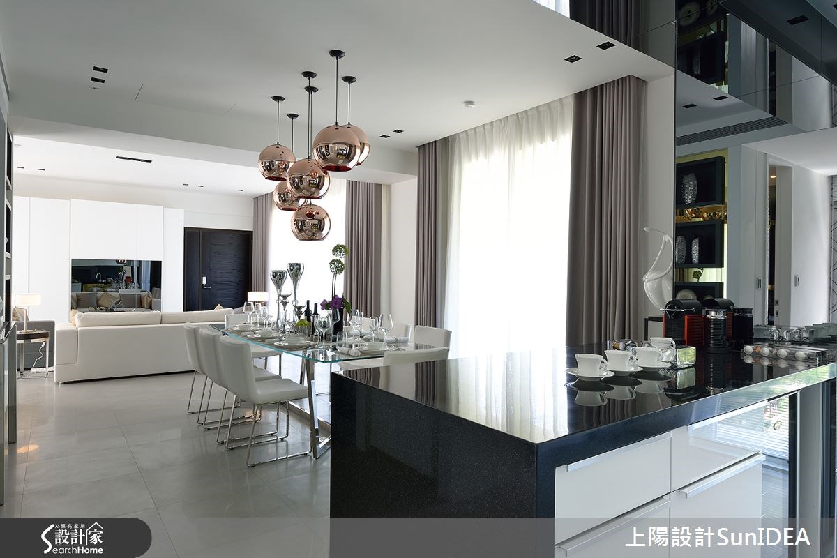 65坪新成屋(5年以下)＿現代風餐廳吧檯案例圖片＿上陽設計＿上陽_26之10