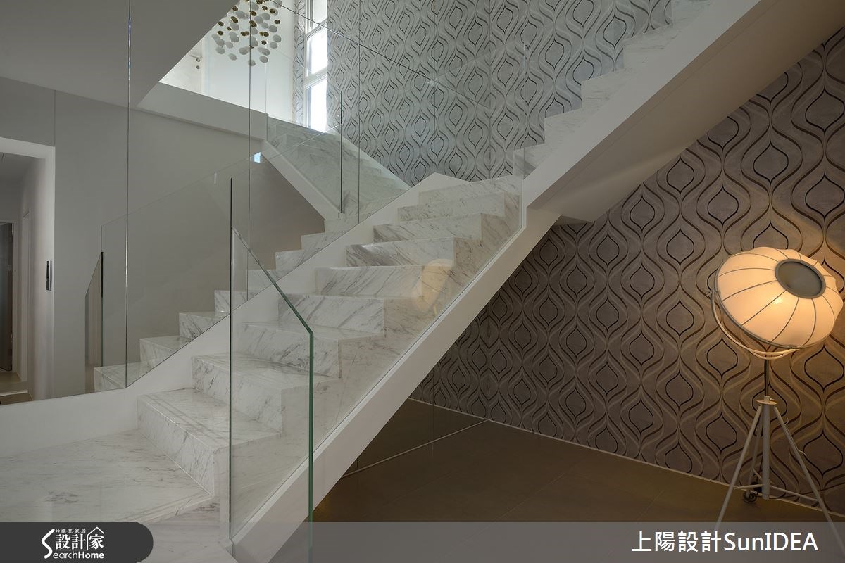 65坪新成屋(5年以下)＿現代風樓梯案例圖片＿上陽設計＿上陽_26之14