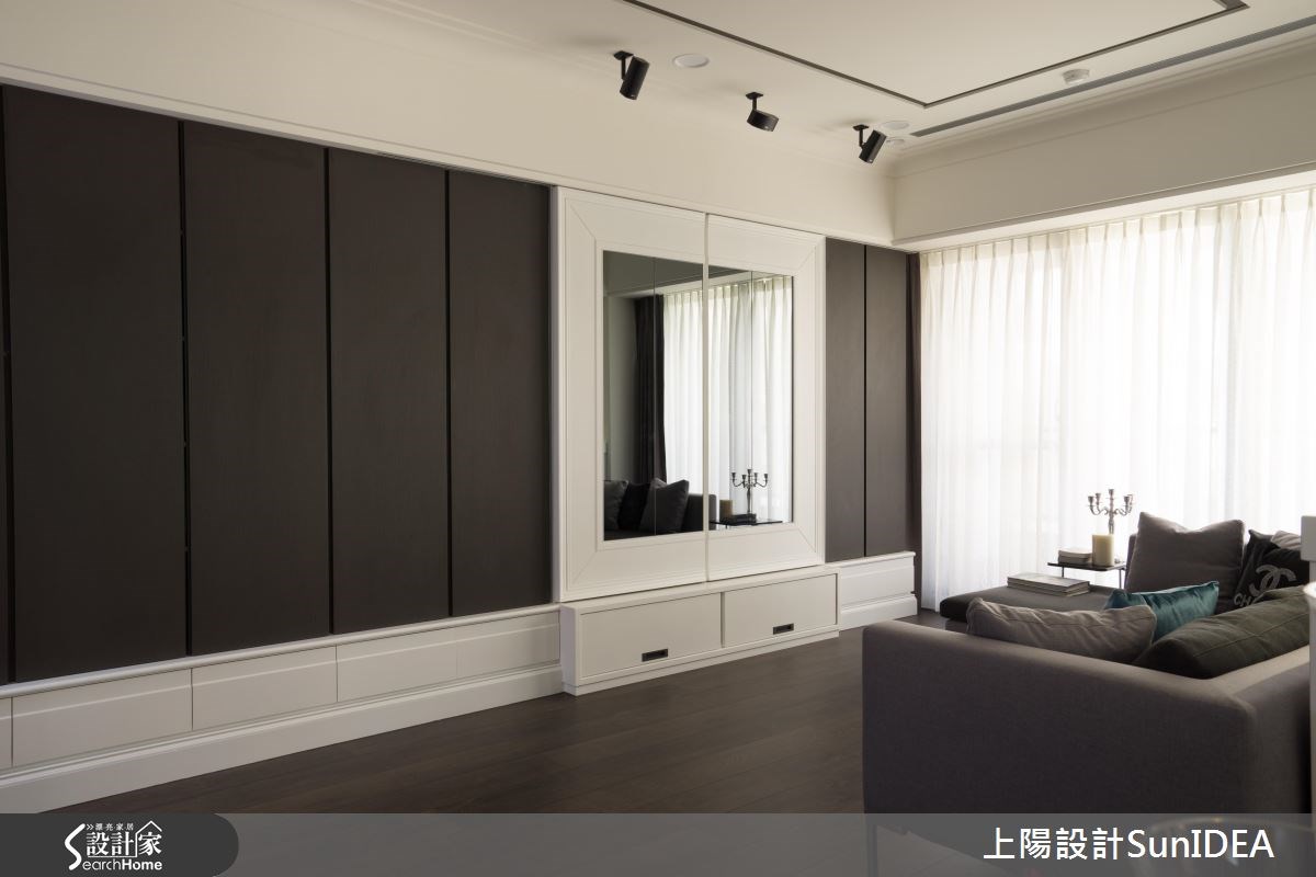 26坪新成屋(5年以下)＿美式風客廳案例圖片＿上陽設計＿上陽_28之9