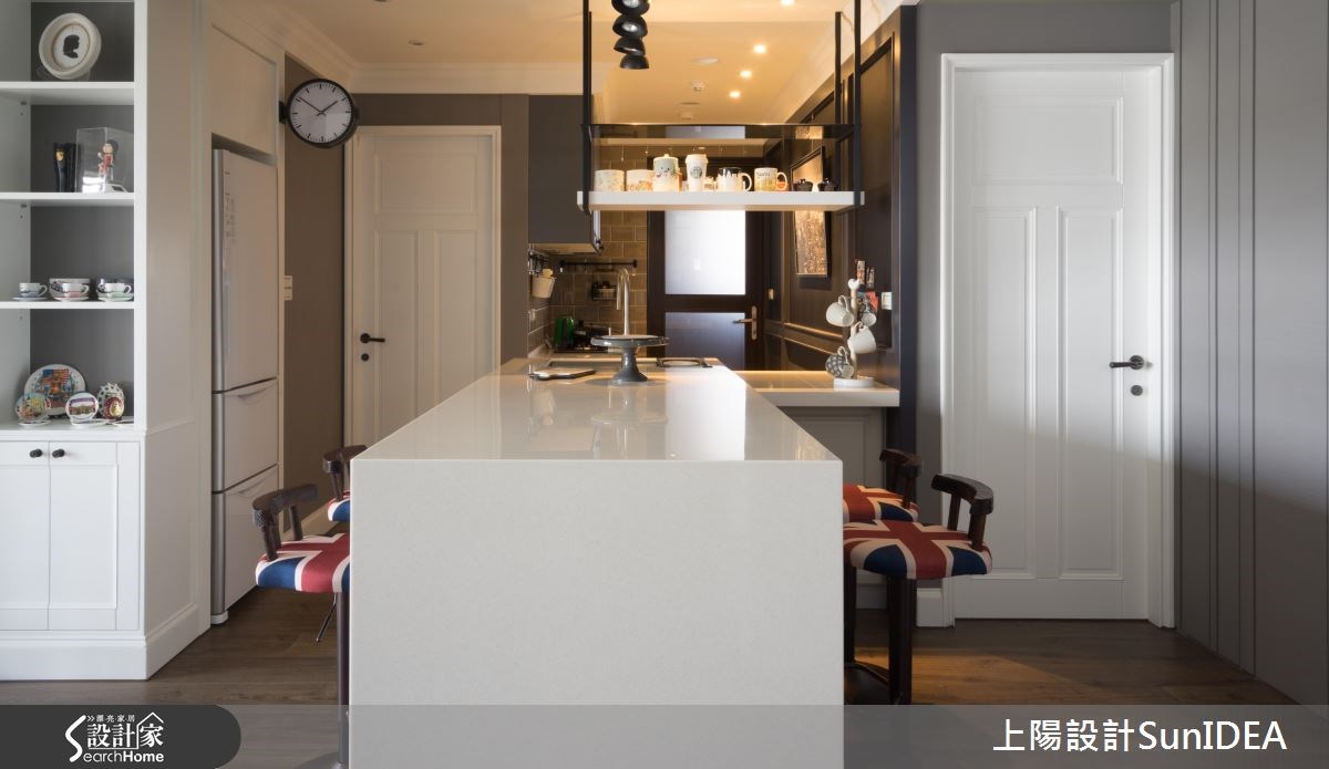 26坪新成屋(5年以下)＿美式風吧檯案例圖片＿上陽設計＿上陽_29之12