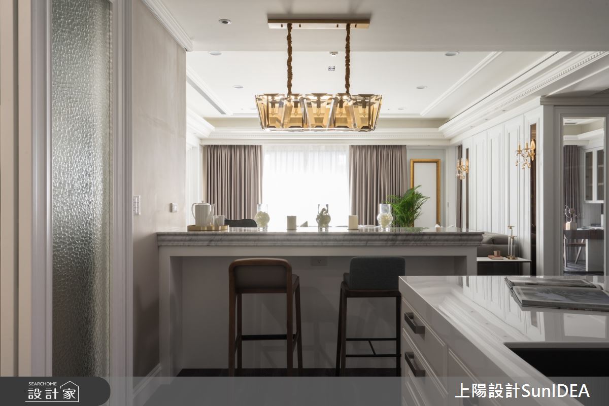 70坪新成屋(5年以下)＿新古典吧檯案例圖片＿上陽設計＿上陽_35之12