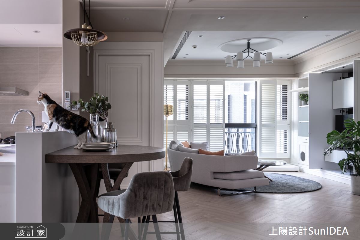 35坪新成屋(5年以下)＿美式風案例圖片＿上陽設計＿上陽_36之11