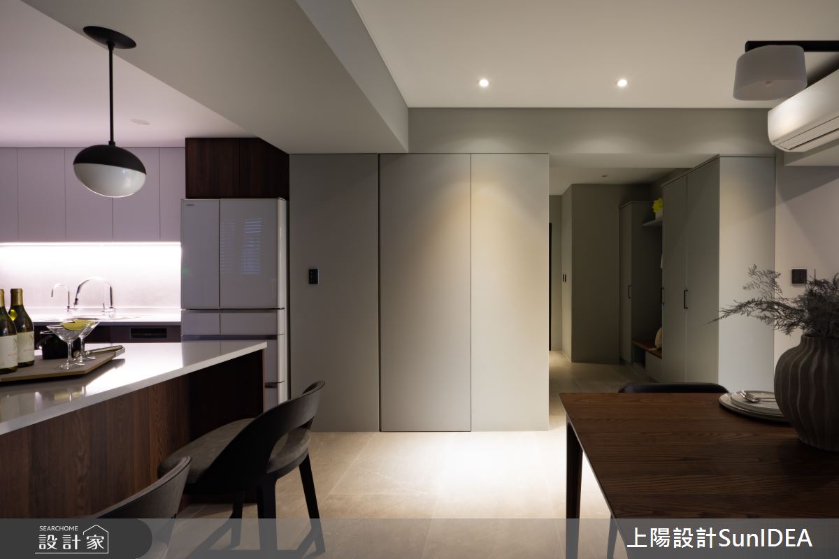 45坪老屋(16~30年)＿北歐風廚房中島案例圖片＿上陽設計＿上陽_39之15