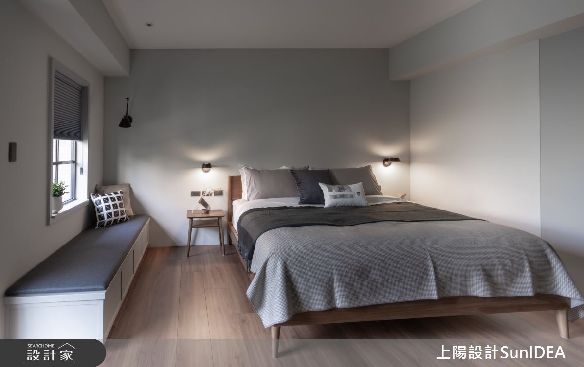 45坪老屋(16~30年)＿北歐風臥室臥榻案例圖片＿上陽設計＿上陽_39之22