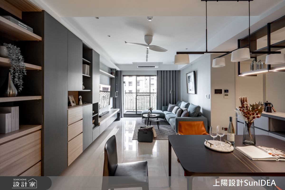 28坪新成屋(5年以下)＿現代風客廳餐廳案例圖片＿上陽設計＿上陽_40之3