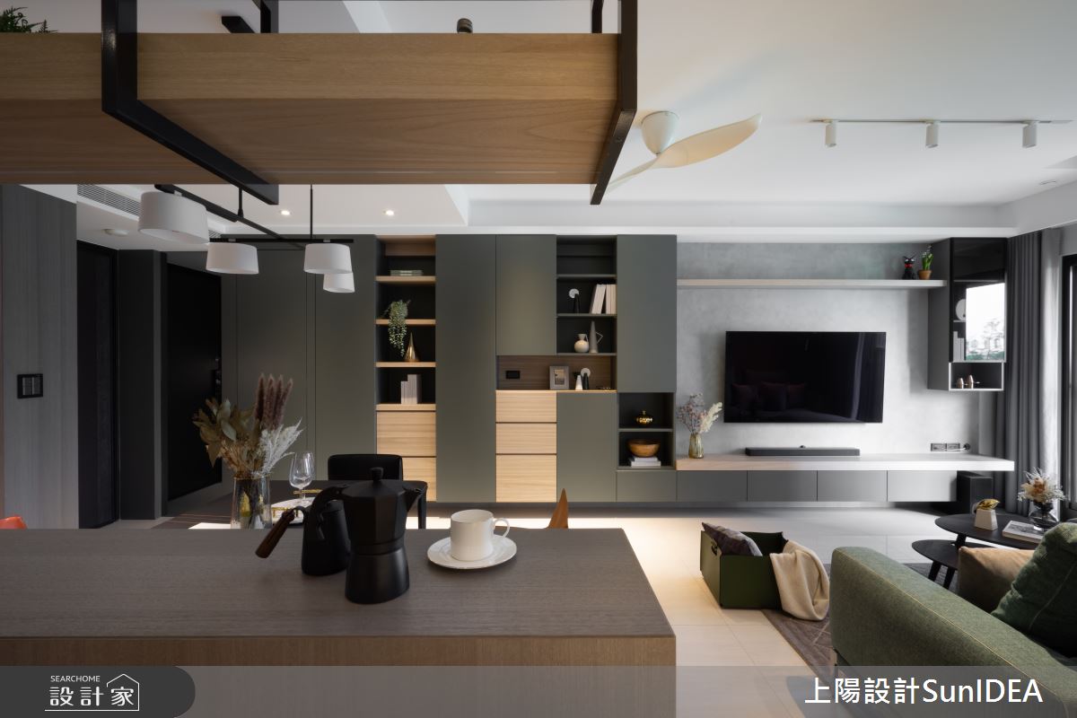 28坪新成屋(5年以下)＿現代風玄關客廳餐廳案例圖片＿上陽設計＿上陽_40之4