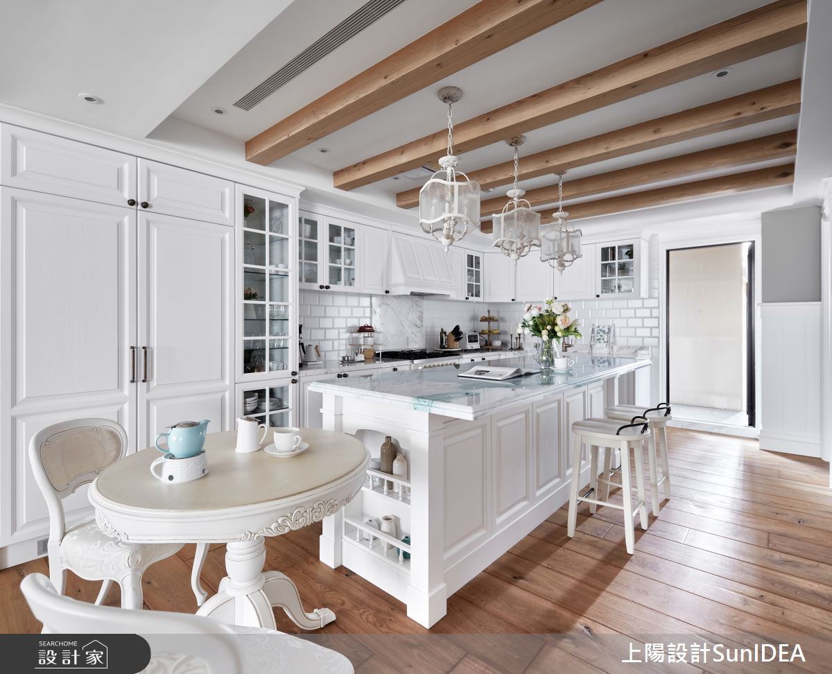 80坪新成屋(5年以下)＿美式風廚房案例圖片＿上陽設計＿上陽_41之12