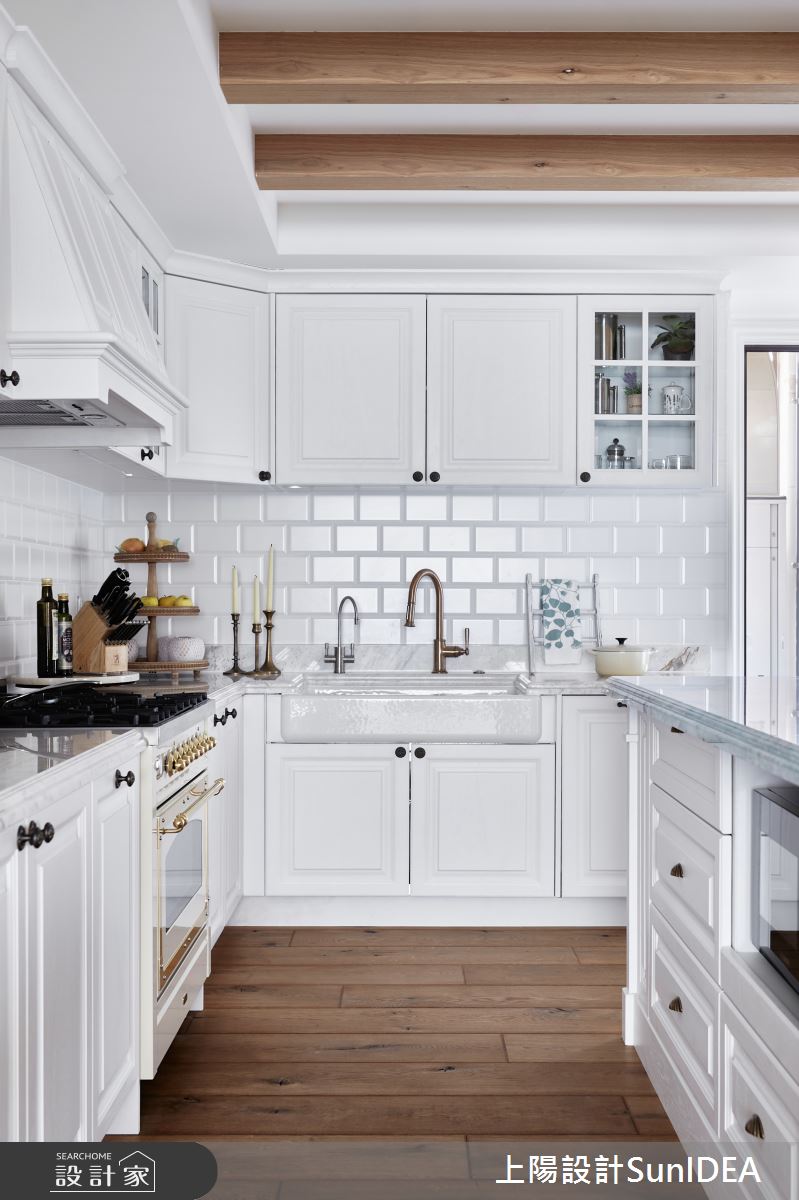 80坪新成屋(5年以下)＿美式風廚房案例圖片＿上陽設計＿上陽_41之17