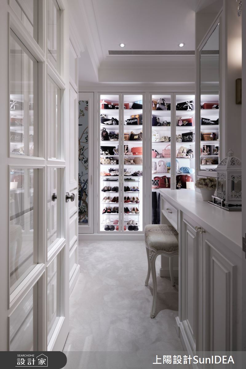 80坪新成屋(5年以下)＿美式風更衣間案例圖片＿上陽設計＿上陽_41之29