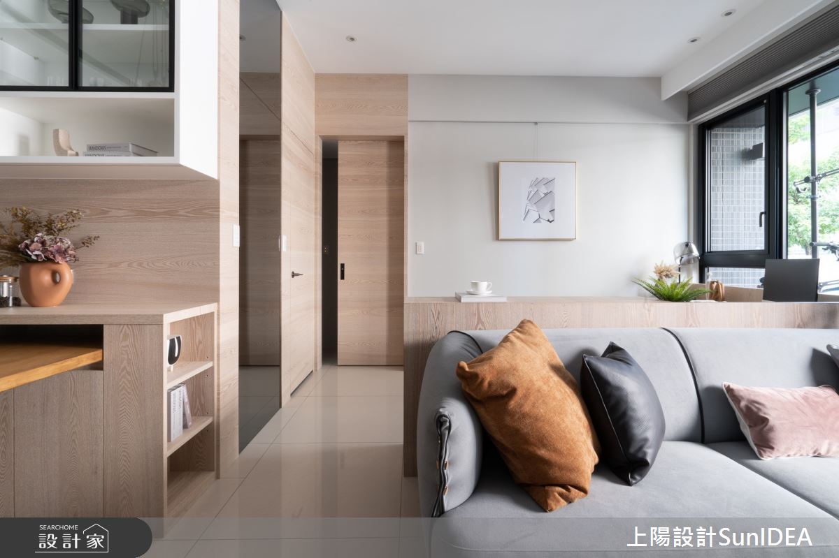 18坪預售屋＿簡約風客廳走廊案例圖片＿上陽設計＿上陽_42之10