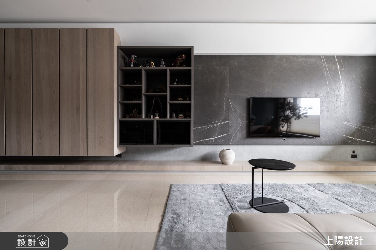 50坪中古屋(5~15年)＿現代簡約風客廳案例圖片＿上陽設計＿上陽_44之6