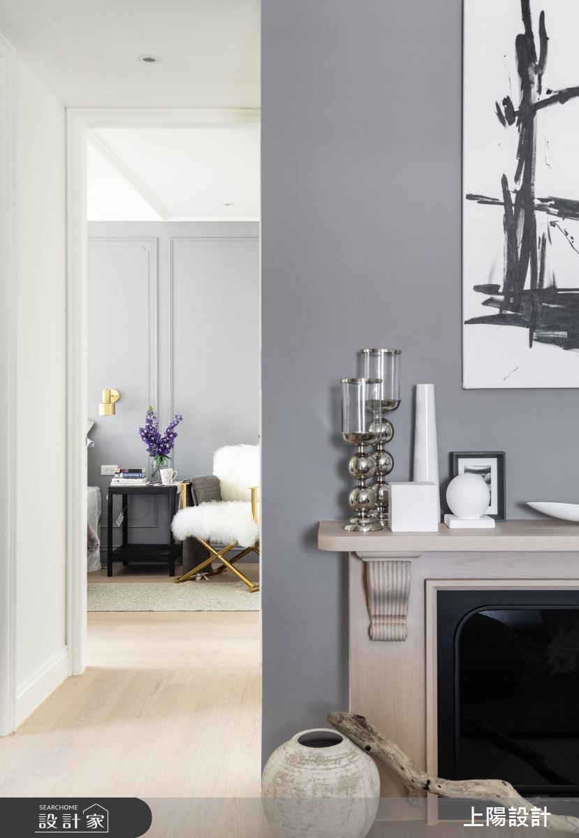 22坪新成屋(5年以下)＿法式時尚風客廳案例圖片＿上陽設計＿上陽_45之5