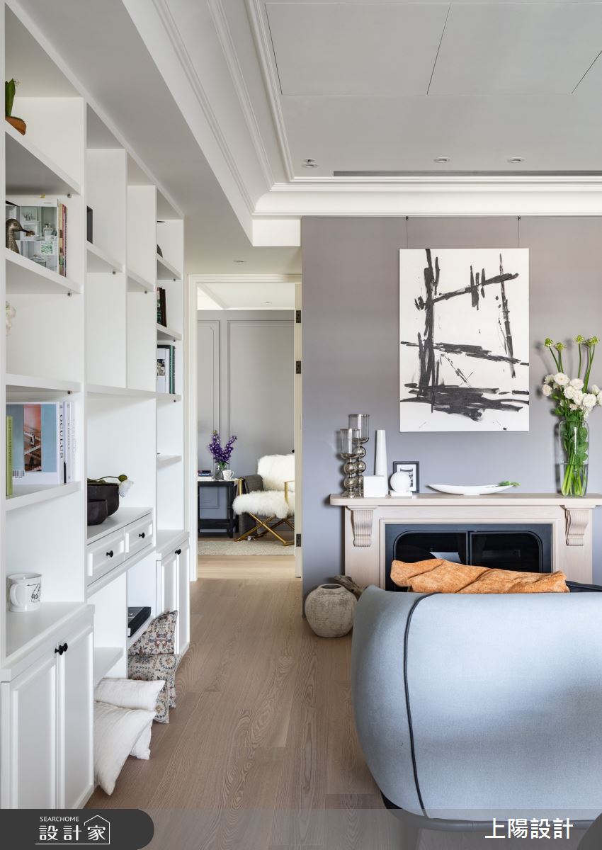 22坪新成屋(5年以下)＿法式時尚風客廳案例圖片＿上陽設計＿上陽_45之8