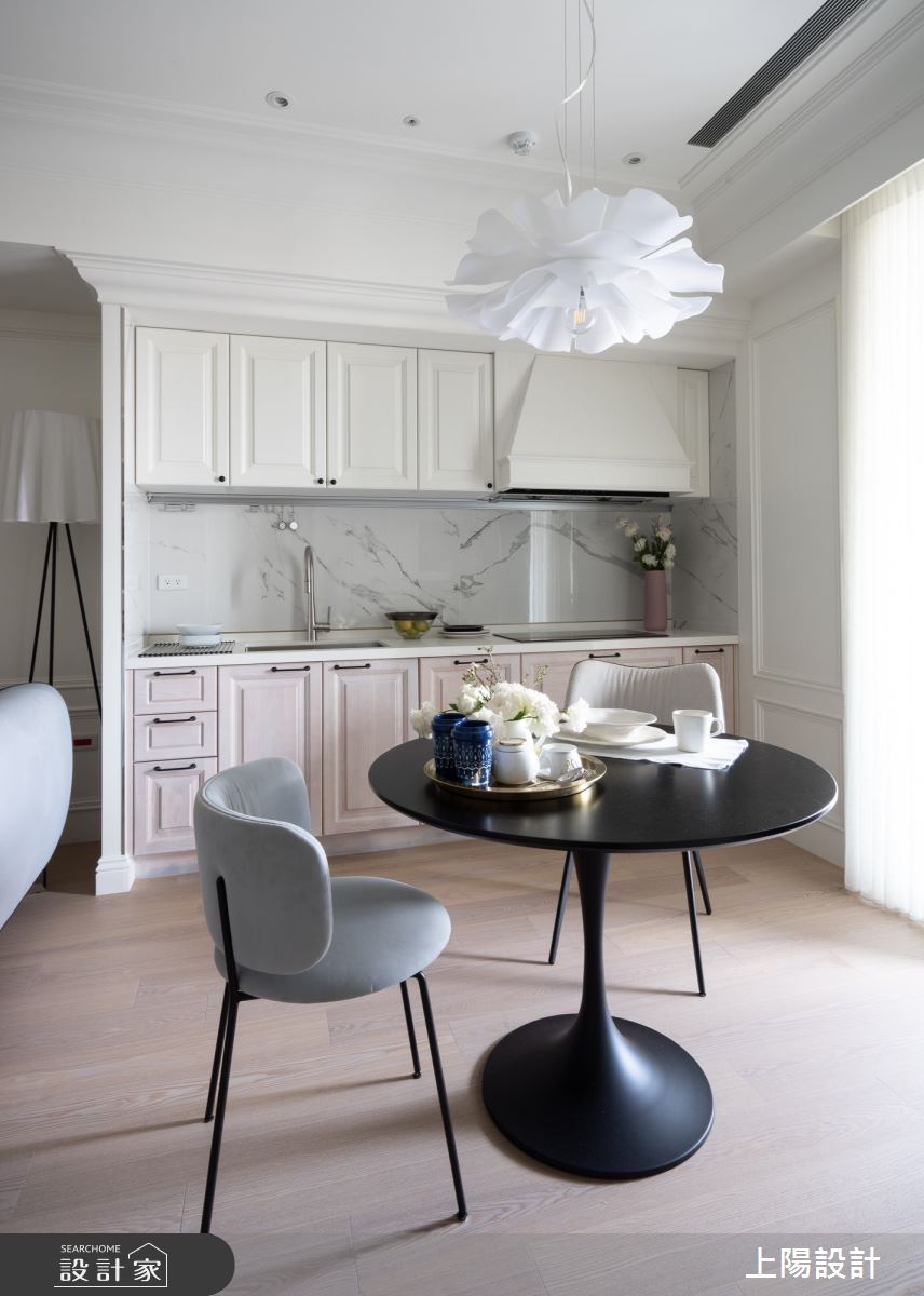22坪新成屋(5年以下)＿法式時尚風餐廳廚房案例圖片＿上陽設計＿上陽_45之16