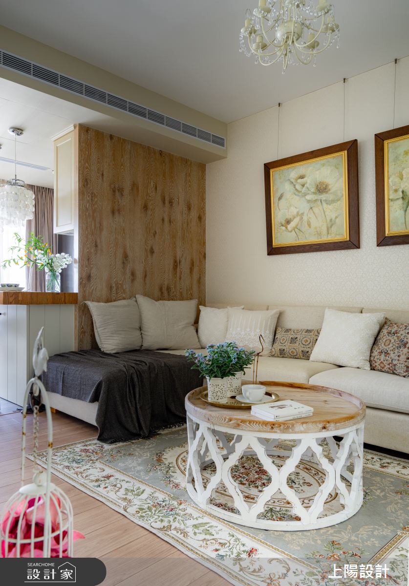 17坪中古屋(5~15年)＿英式鄉村風客廳案例圖片＿上陽設計＿上陽_46之3