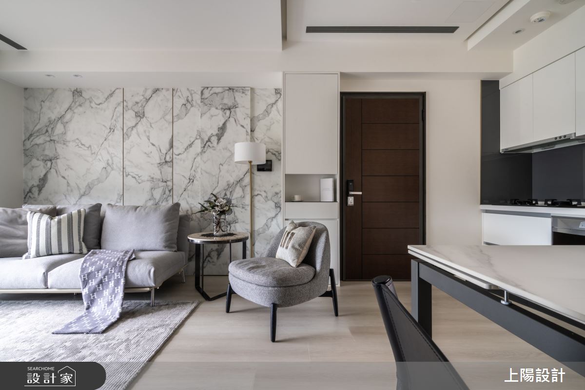 20坪預售屋＿現代風玄關客廳餐廳廚房案例圖片＿上陽設計＿上陽_48之8