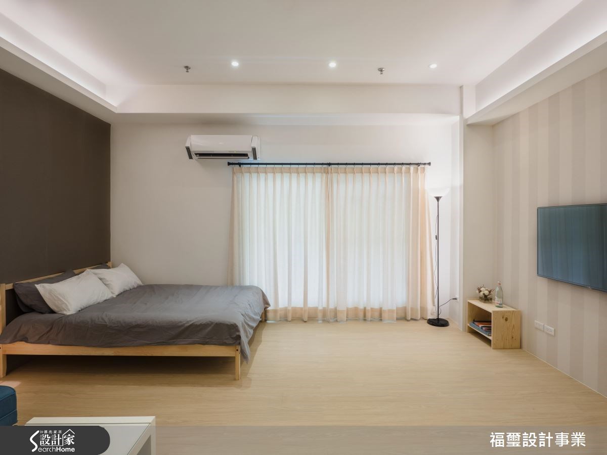 10坪中古屋(5~15年)＿現代風客廳臥室案例圖片＿福璽設計事業＿福璽_11之2