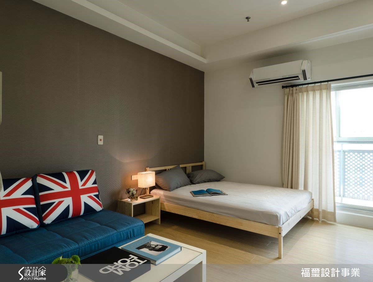10坪中古屋(5~15年)＿現代風客廳臥室案例圖片＿福璽設計事業＿福璽_11之5
