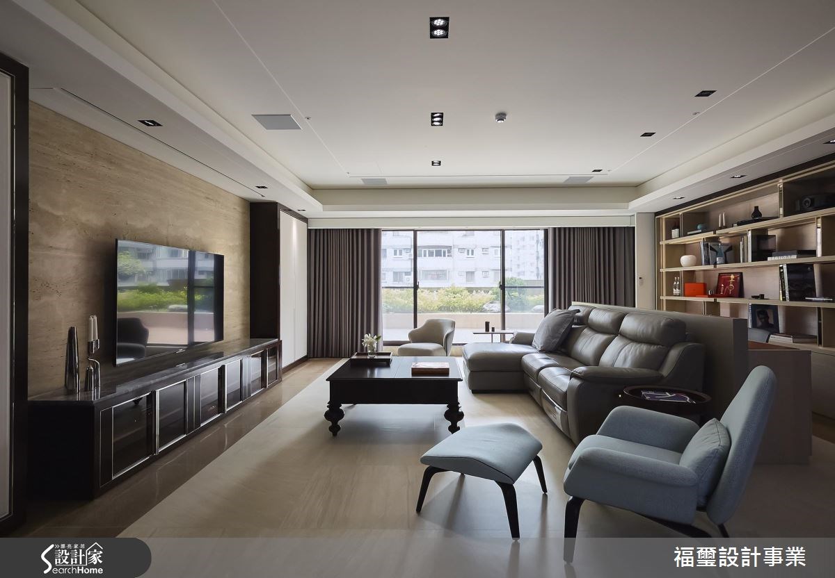 150坪新成屋(5年以下)＿現代風客廳案例圖片＿福璽設計事業＿福璽_13之1