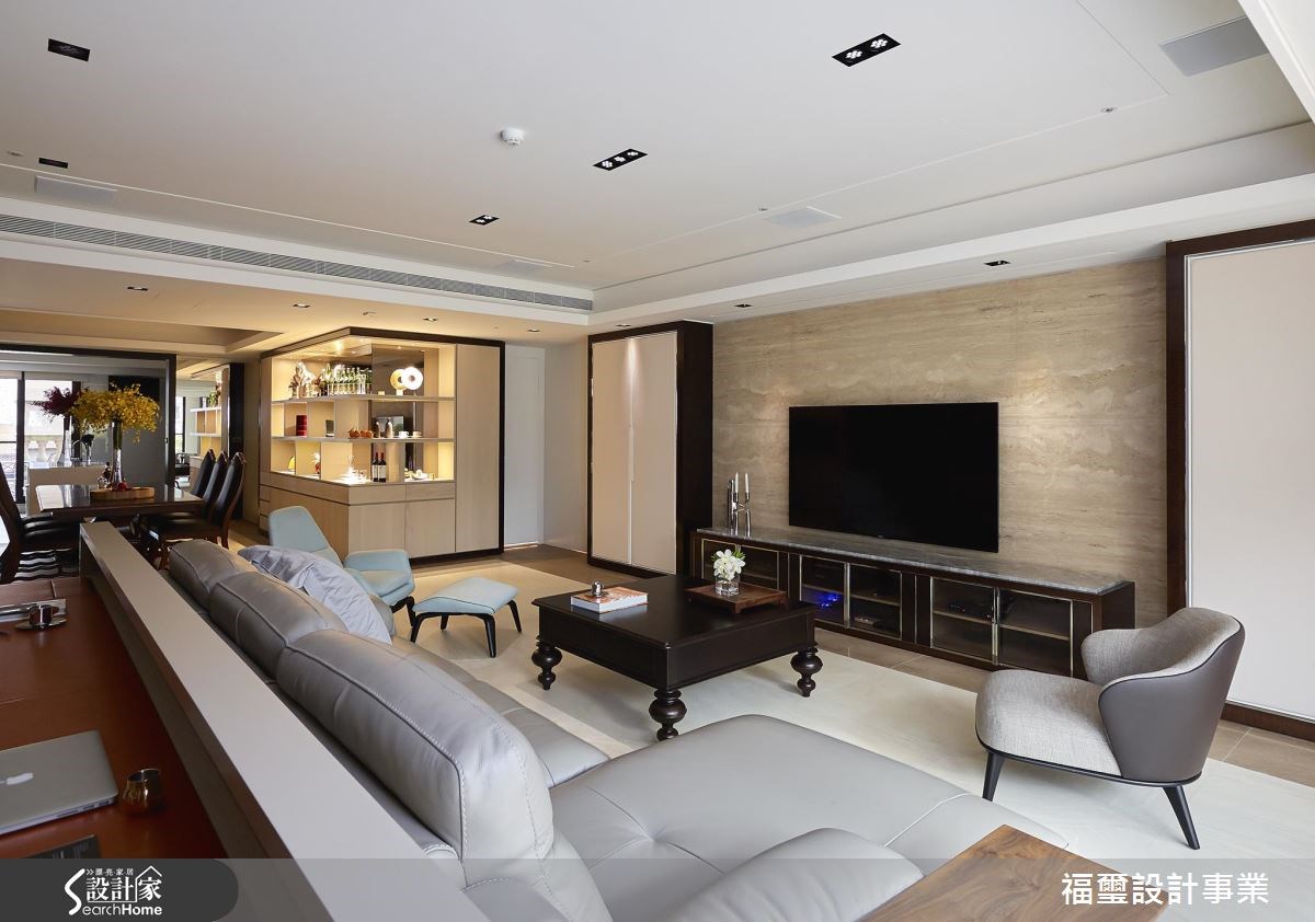 150坪新成屋(5年以下)＿現代風客廳案例圖片＿福璽設計事業＿福璽_13之4