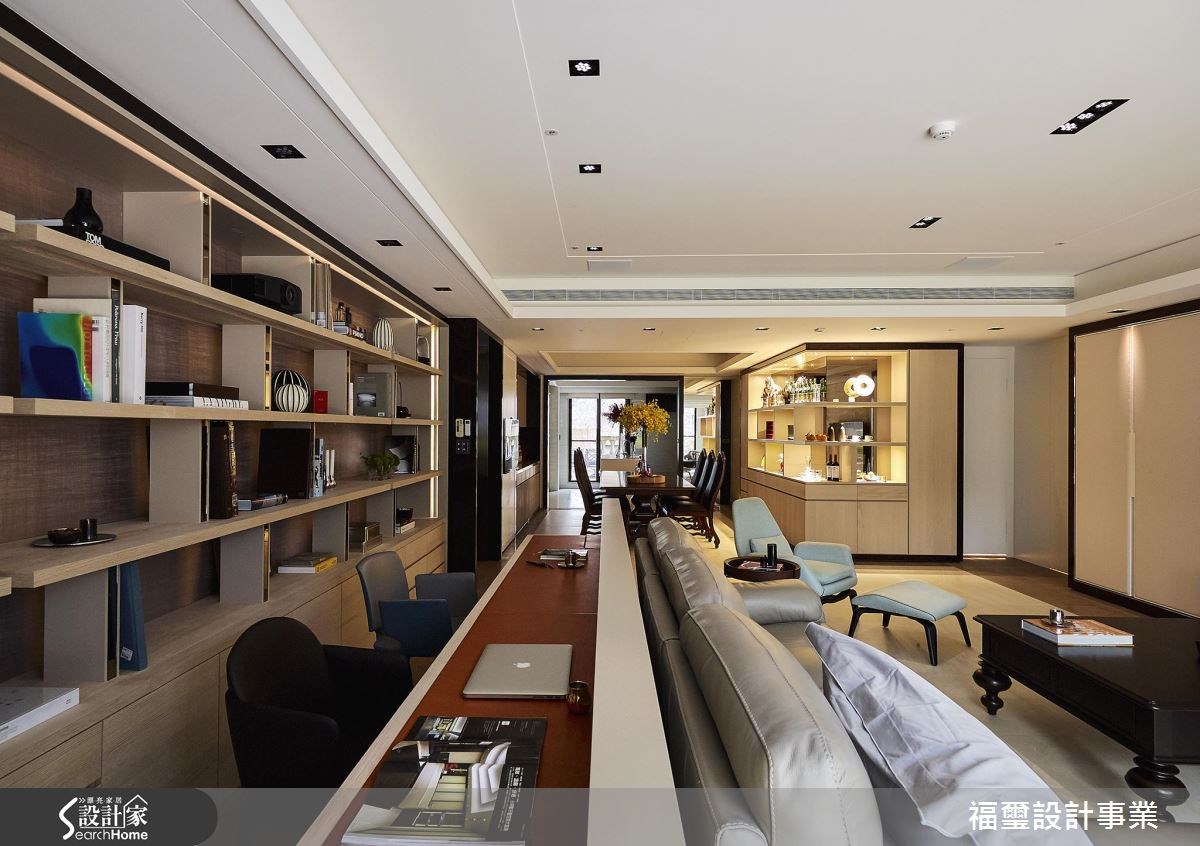150坪新成屋(5年以下)＿現代風書房案例圖片＿福璽設計事業＿福璽_13之7