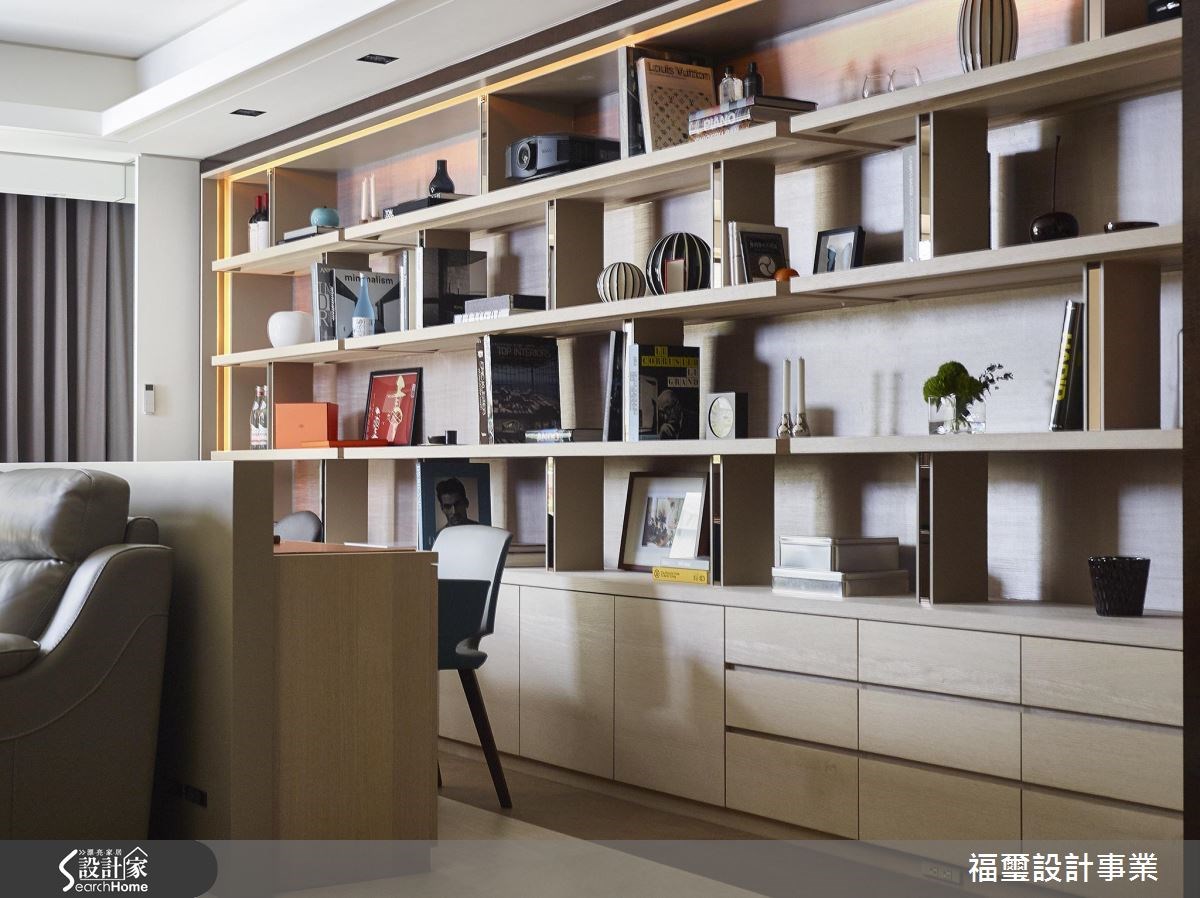 150坪新成屋(5年以下)＿現代風書房案例圖片＿福璽設計事業＿福璽_13之8