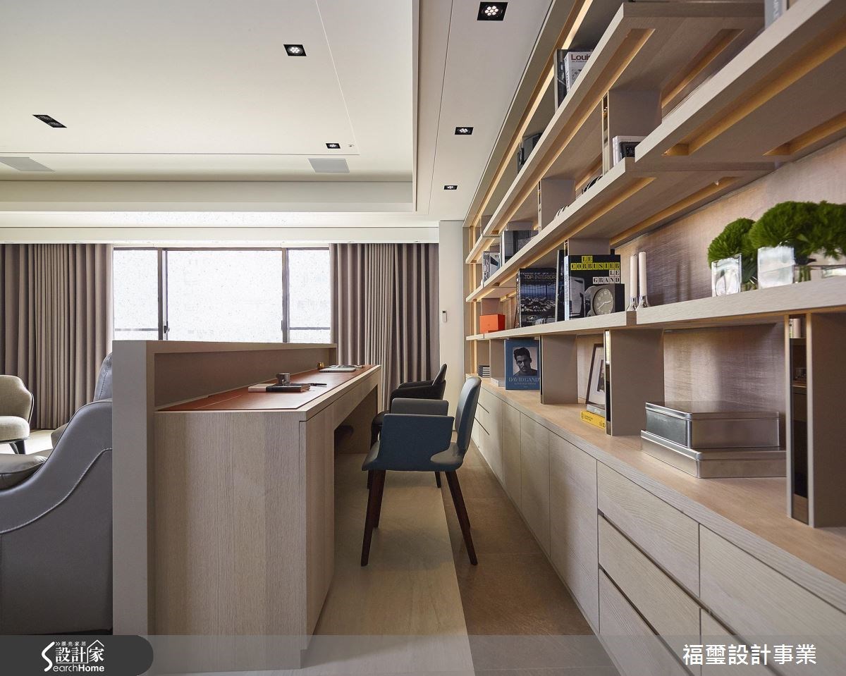 150坪新成屋(5年以下)＿現代風書房案例圖片＿福璽設計事業＿福璽_13之9