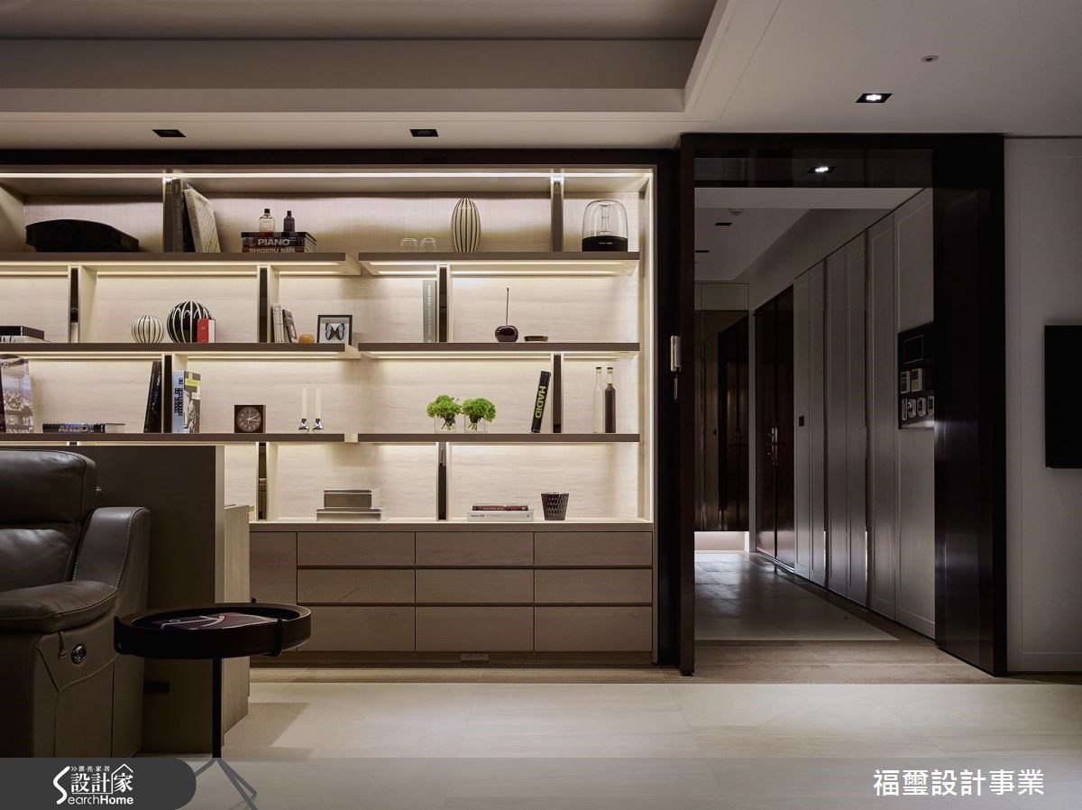 150坪新成屋(5年以下)＿現代風書房走廊案例圖片＿福璽設計事業＿福璽_13之11