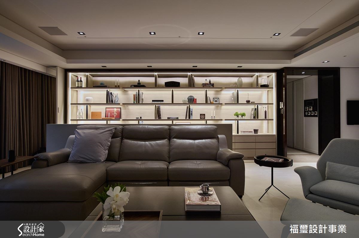 150坪新成屋(5年以下)＿現代風客廳案例圖片＿福璽設計事業＿福璽_13之12