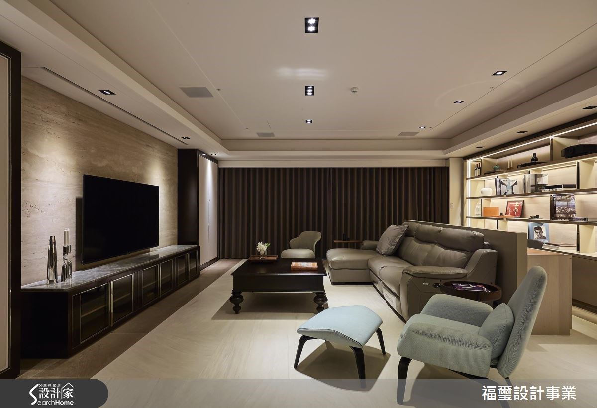 150坪新成屋(5年以下)＿現代風客廳案例圖片＿福璽設計事業＿福璽_13之15