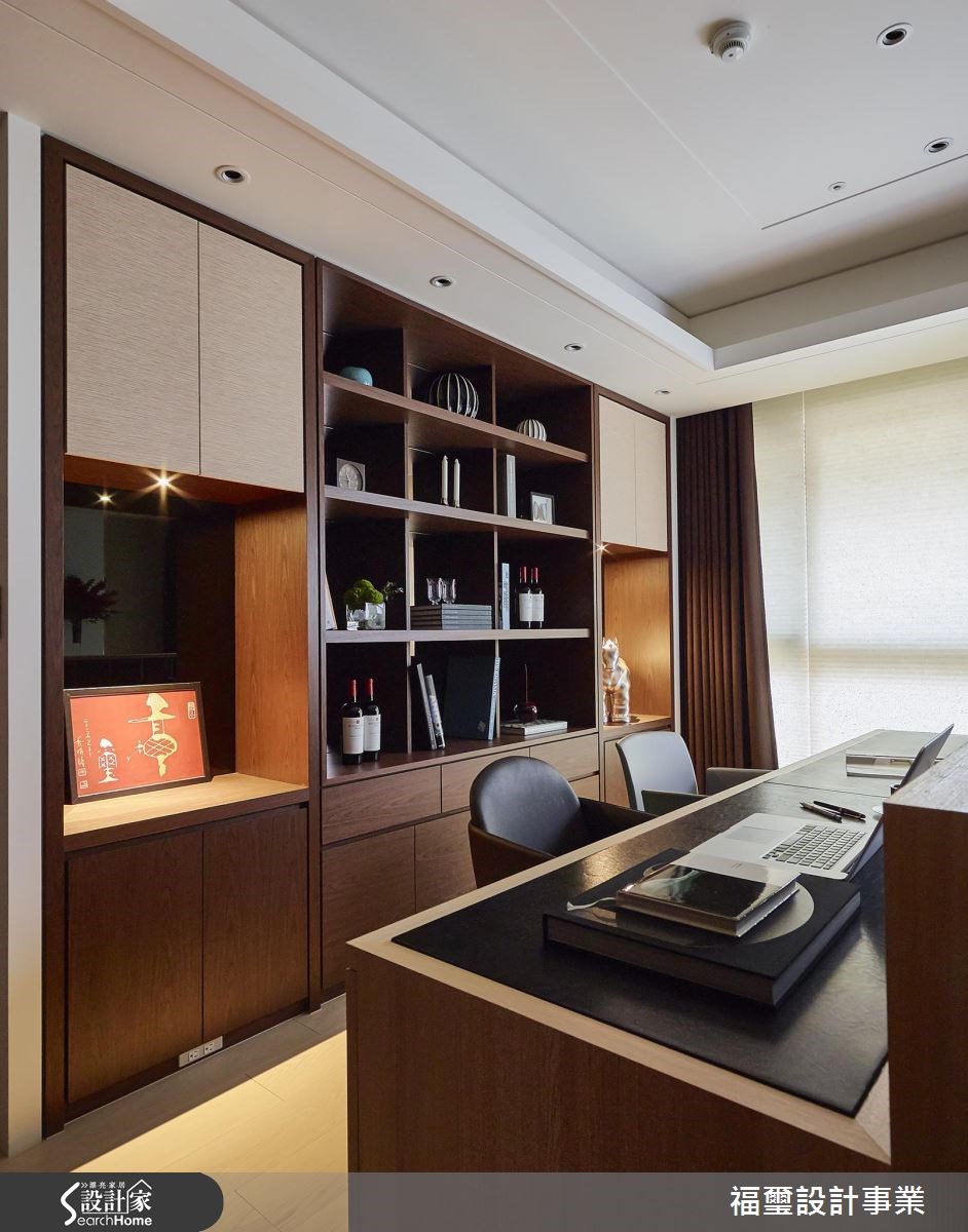 150坪新成屋(5年以下)＿現代風書房案例圖片＿福璽設計事業＿福璽_13之33