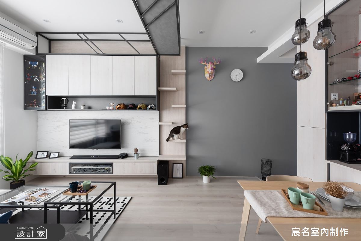 20坪中古屋(5~15年)＿簡約風餐廳案例圖片＿宸名設計有限公司＿宸名_形構之14