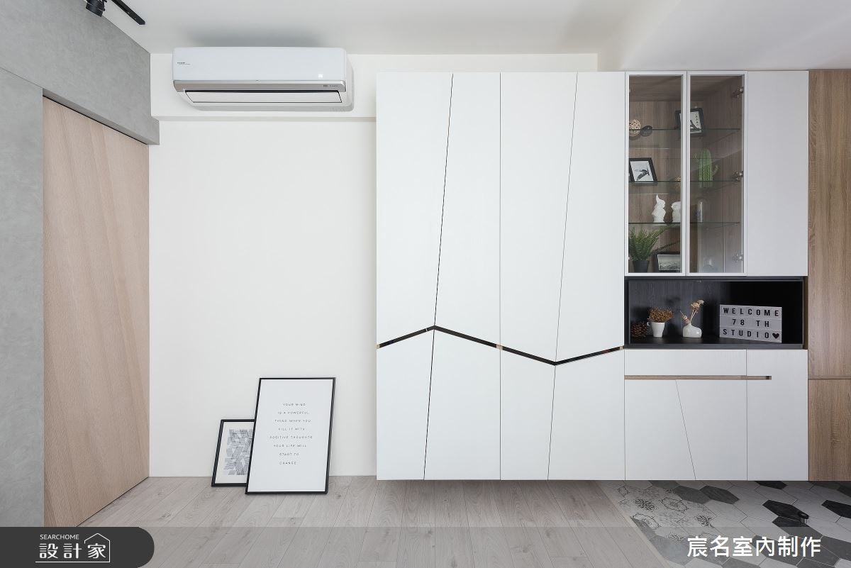 25坪新成屋(5年以下)＿簡約風客廳案例圖片＿宸名設計有限公司＿宸名_沐曦之4