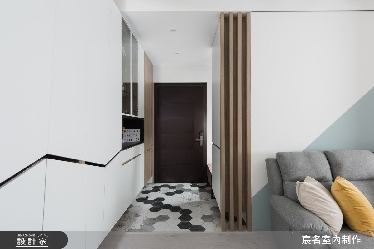 25坪新成屋(5年以下)＿簡約風客廳案例圖片＿宸名設計有限公司＿宸名_沐曦之5