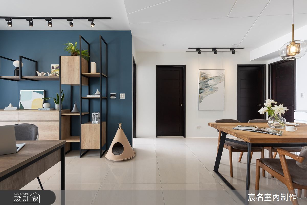 25坪新成屋(5年以下)＿簡約風客廳案例圖片＿宸名設計有限公司＿宸名_泱柇之4