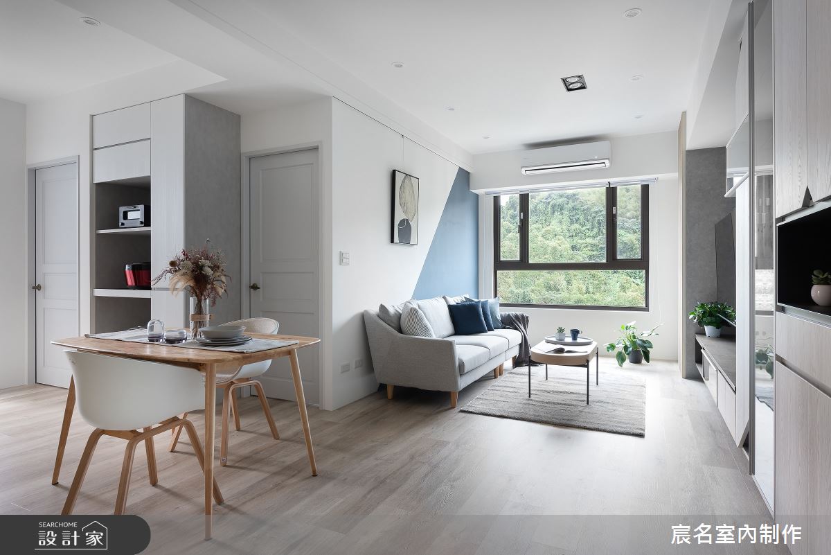 30坪新成屋(5年以下)＿簡約風客廳案例圖片＿宸名設計有限公司＿宸名_嶙洸之3