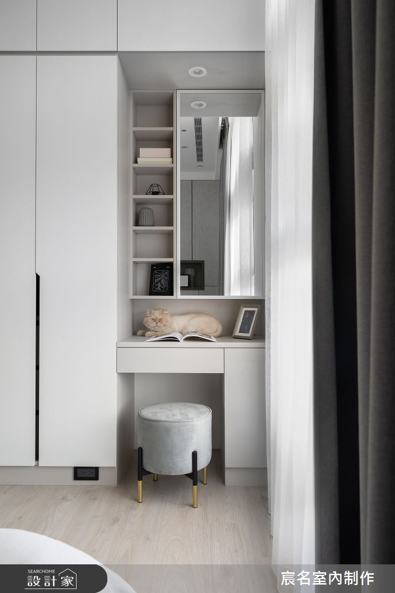 30坪新成屋(5年以下)＿混搭風臥室案例圖片＿宸名設計有限公司＿宸名_方舟之16