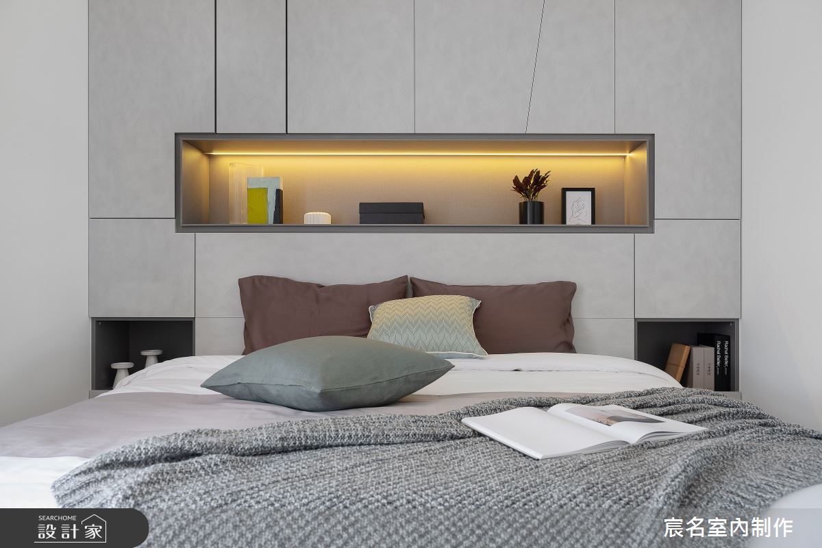 30坪新成屋(5年以下)＿混搭風臥室案例圖片＿宸名設計有限公司＿宸名_方舟之12