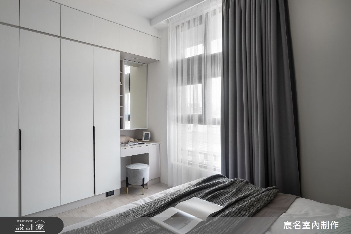 30坪新成屋(5年以下)＿混搭風臥室案例圖片＿宸名設計有限公司＿宸名_方舟之15