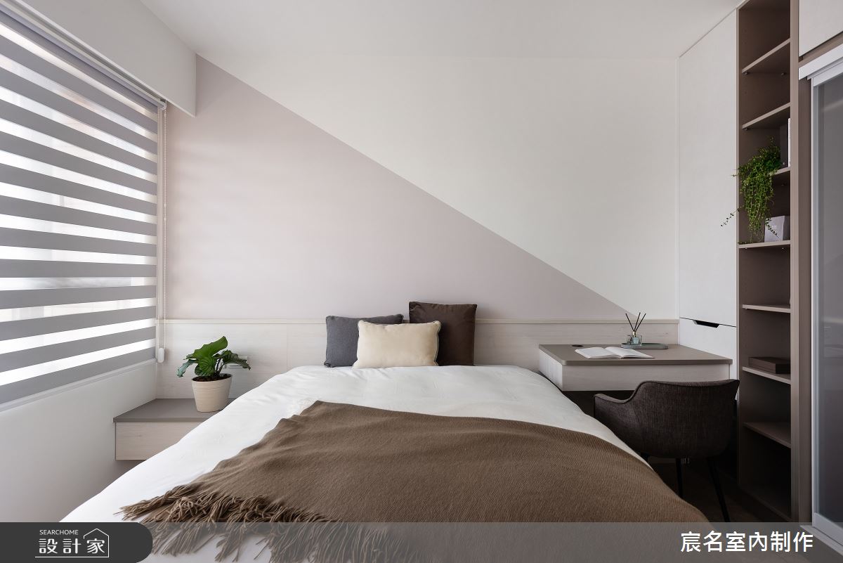 40坪新成屋(5年以下)＿現代風臥室案例圖片＿宸名設計有限公司＿宸名_縷光之29