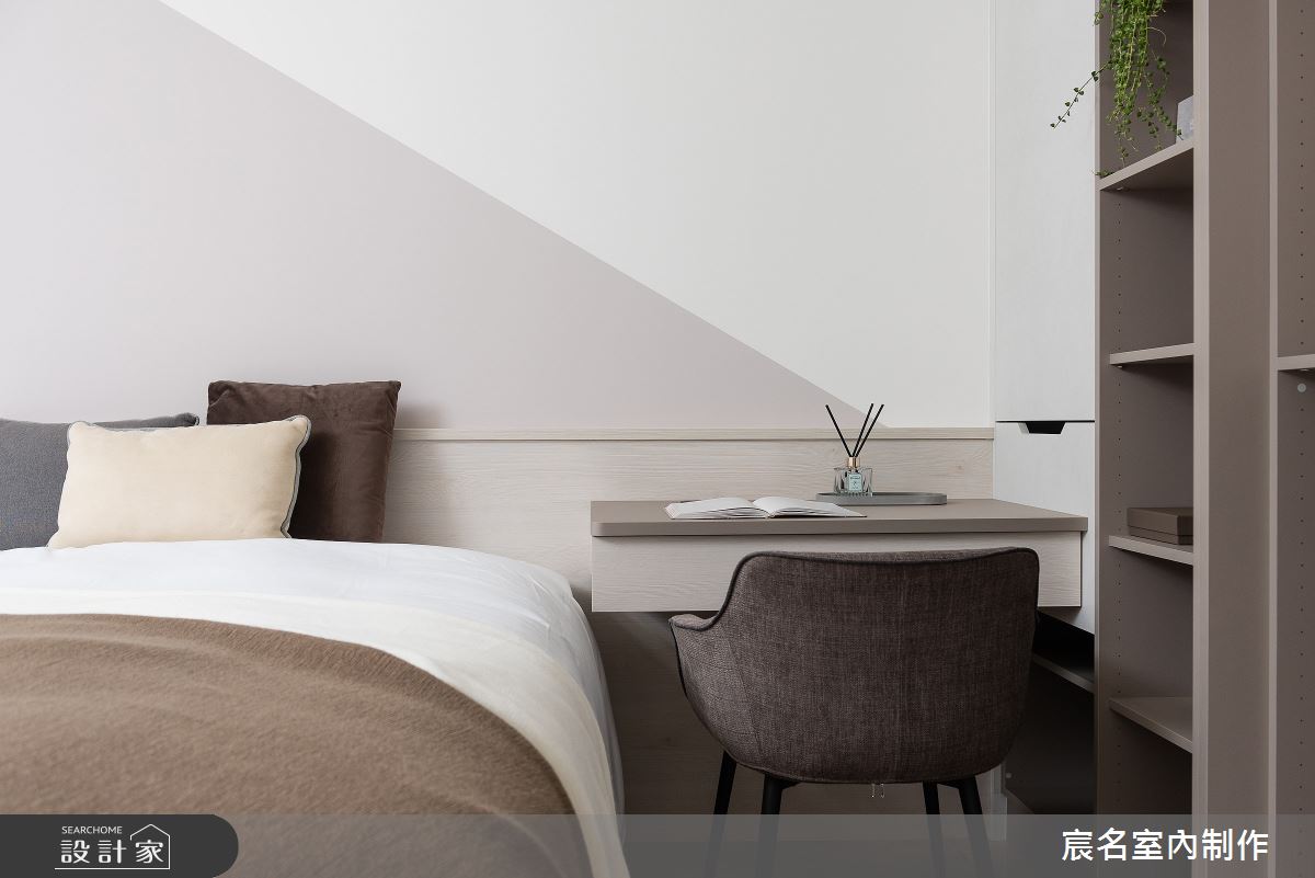 40坪新成屋(5年以下)＿現代風臥室案例圖片＿宸名設計有限公司＿宸名_縷光之28