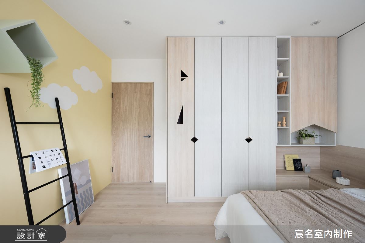 30坪老屋(16~30年)＿北歐風臥室案例圖片＿宸名設計有限公司＿宸名_漫拾之17
