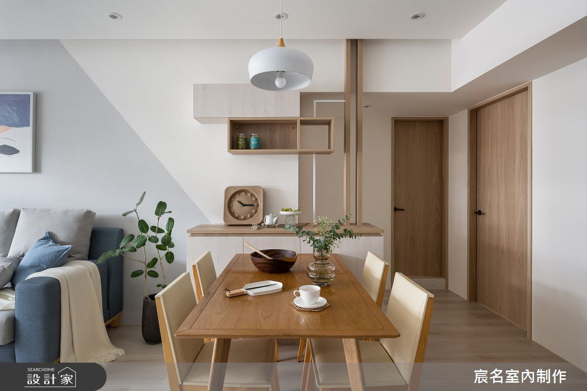 30坪老屋(16~30年)＿北歐風客廳案例圖片＿宸名設計有限公司＿宸名_漫拾之7