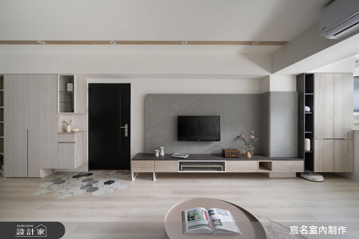 30坪老屋(16~30年)＿北歐風客廳案例圖片＿宸名設計有限公司＿宸名_漫拾之10