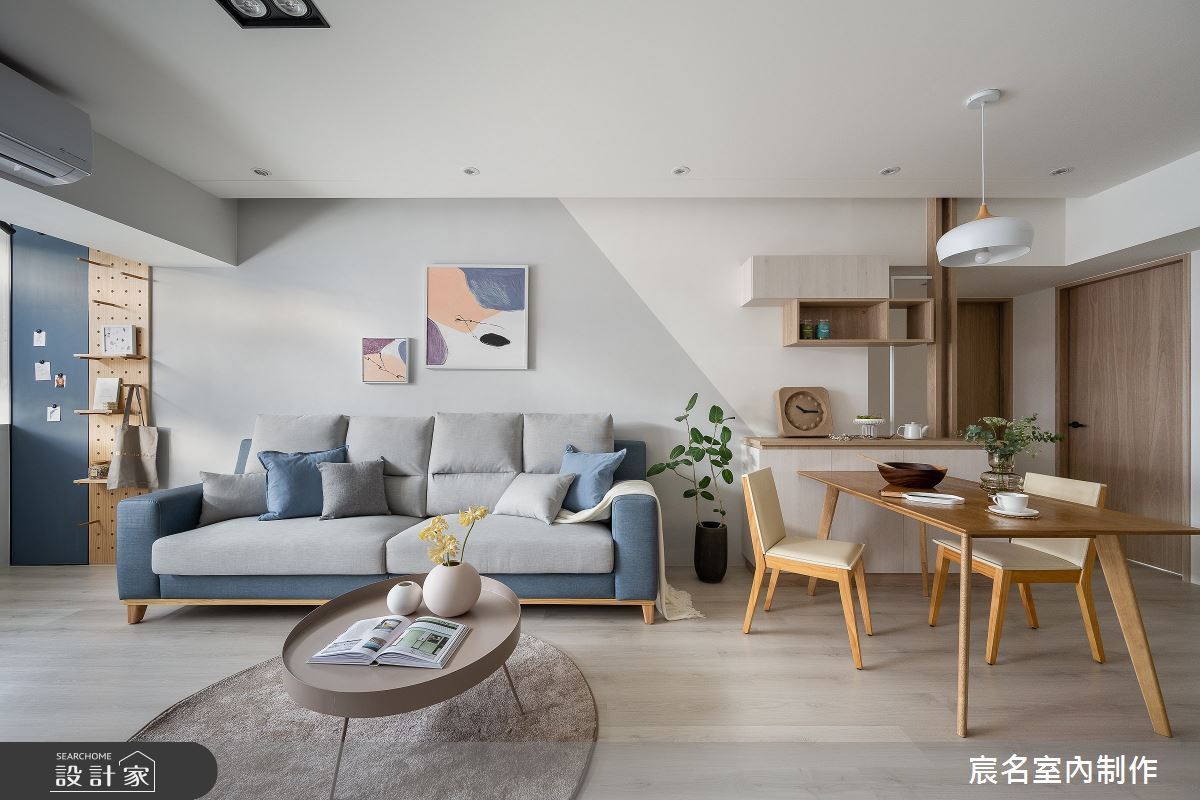 30坪老屋(16~30年)＿北歐風客廳案例圖片＿宸名設計有限公司＿宸名_漫拾之6