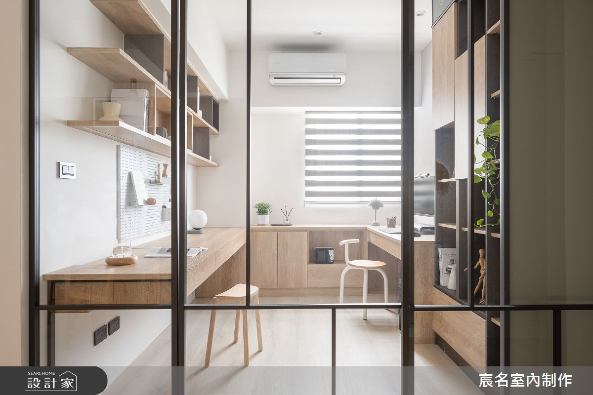 25坪老屋(16~30年)＿簡約風工作區案例圖片＿宸名設計有限公司＿宸名_森暮之13