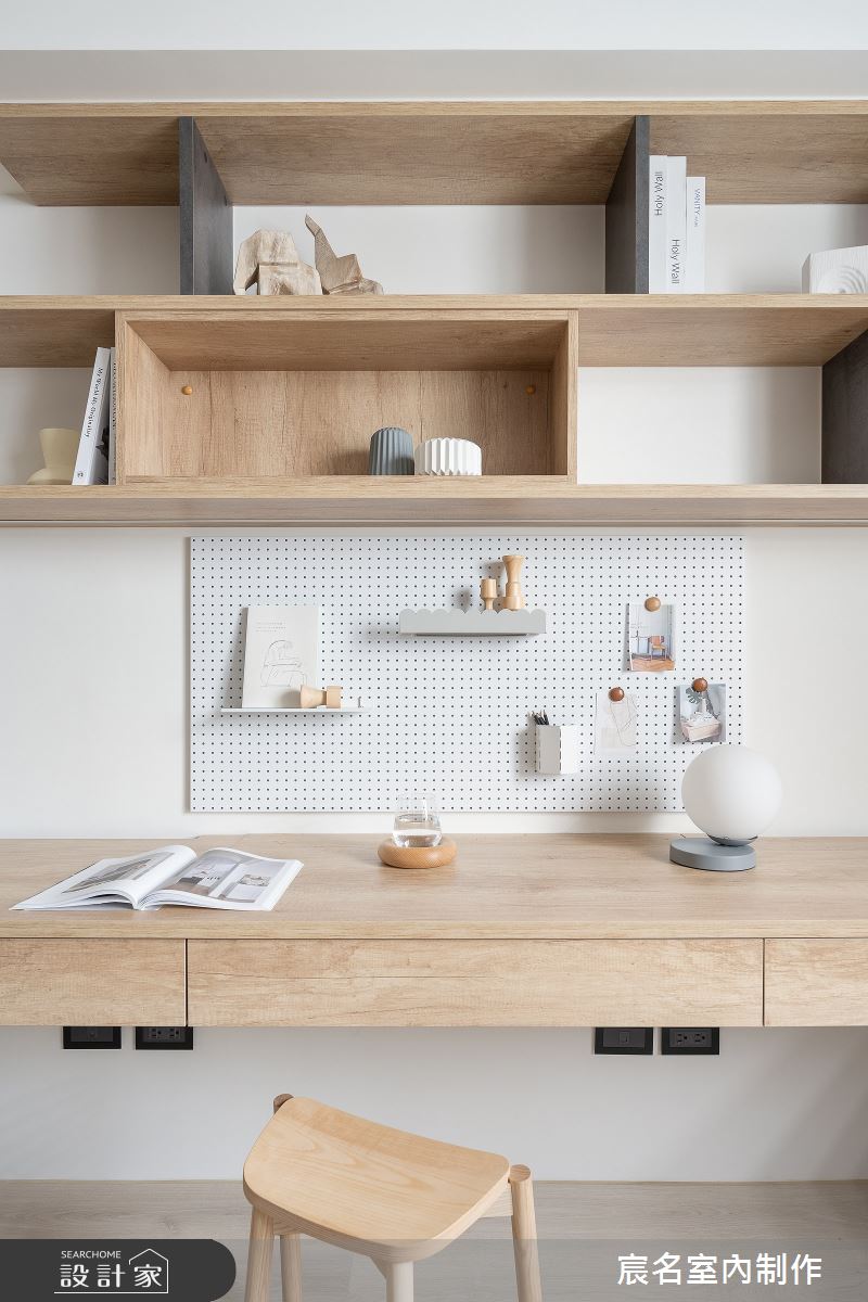 25坪老屋(16~30年)＿簡約風工作區案例圖片＿宸名設計有限公司＿宸名_森暮之16