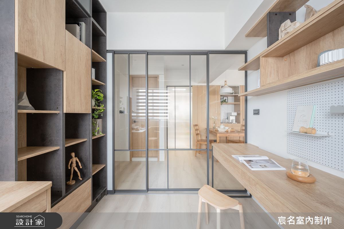 25坪老屋(16~30年)＿簡約風工作區案例圖片＿宸名設計有限公司＿宸名_森暮之17