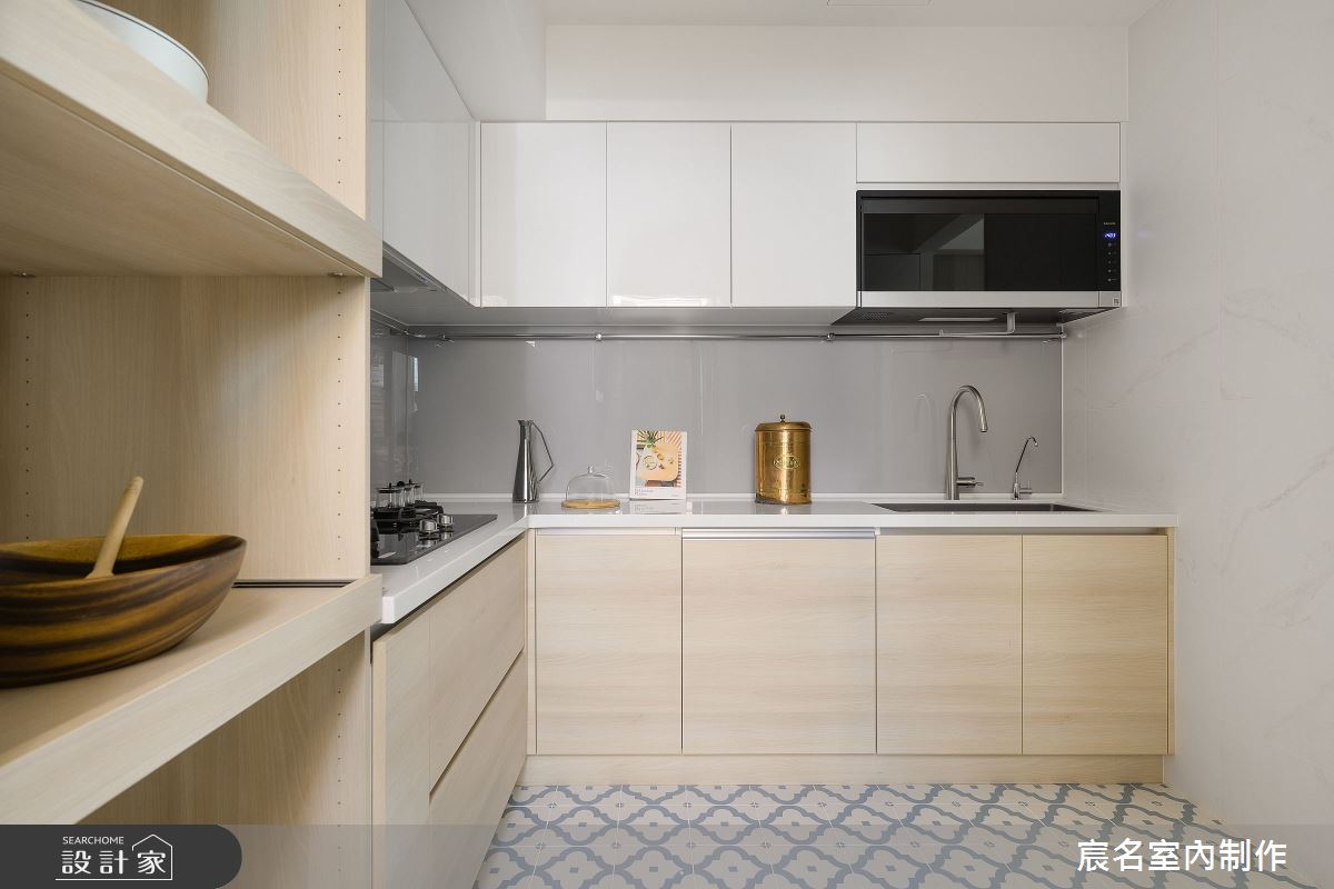 35坪中古屋(5~15年)＿簡約風廚房案例圖片＿宸名設計有限公司＿宸名_格扉之12
